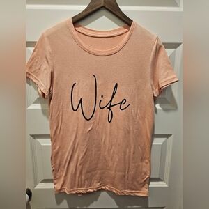 Peach Wife Tshirt